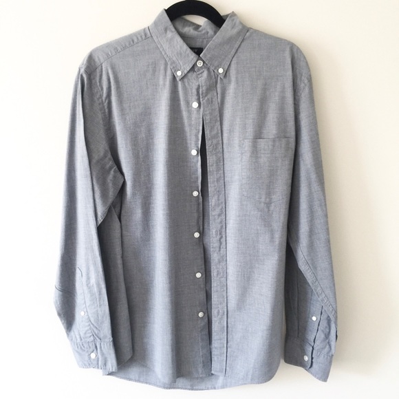J.Crew | Chambray Button Down - Picture 1 of 5